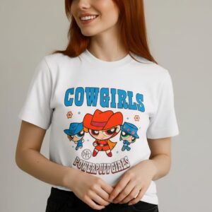 T-Shirt exclusiva das Meninas Superpoderosas- OFF WHITE